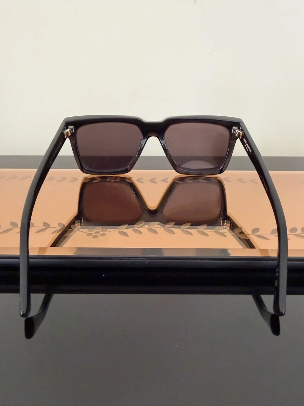 Saint Laurent Black Frame Sunglasses